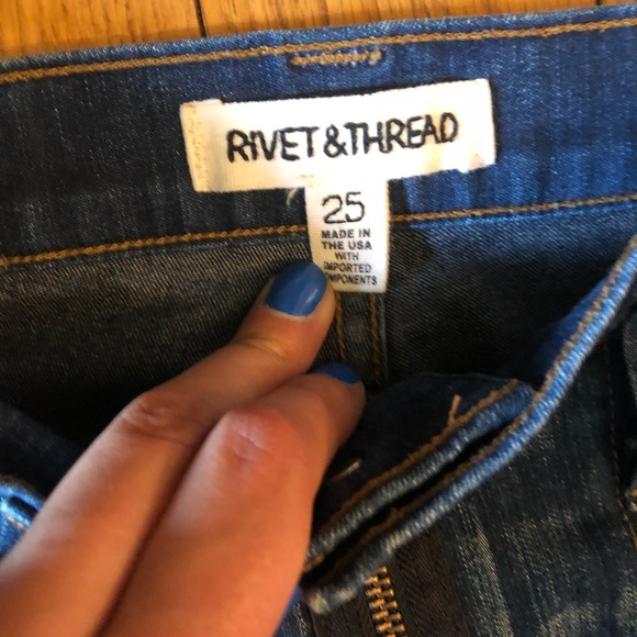 Rivet and Thread jeans from Madewell. - Picture 4 of 4